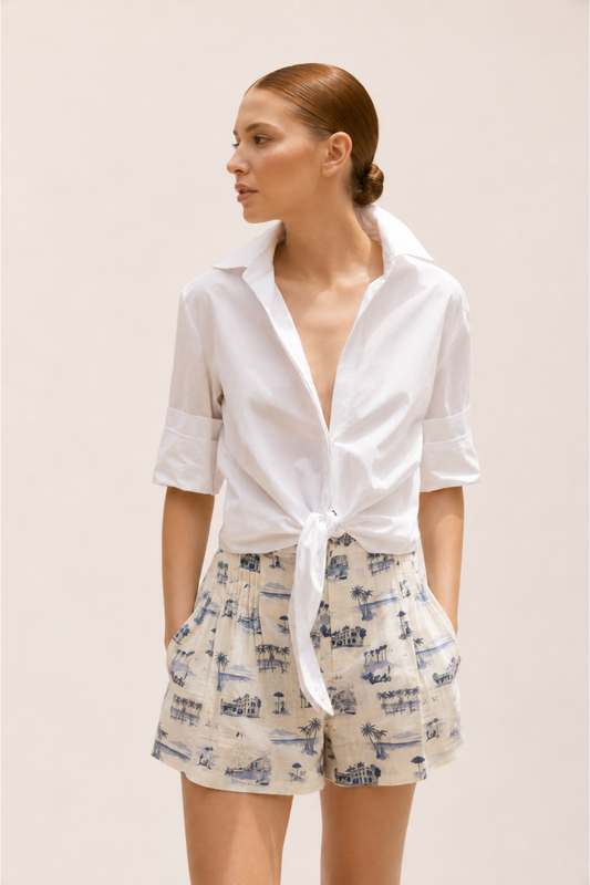 POPLIN WHITE SHIRT
