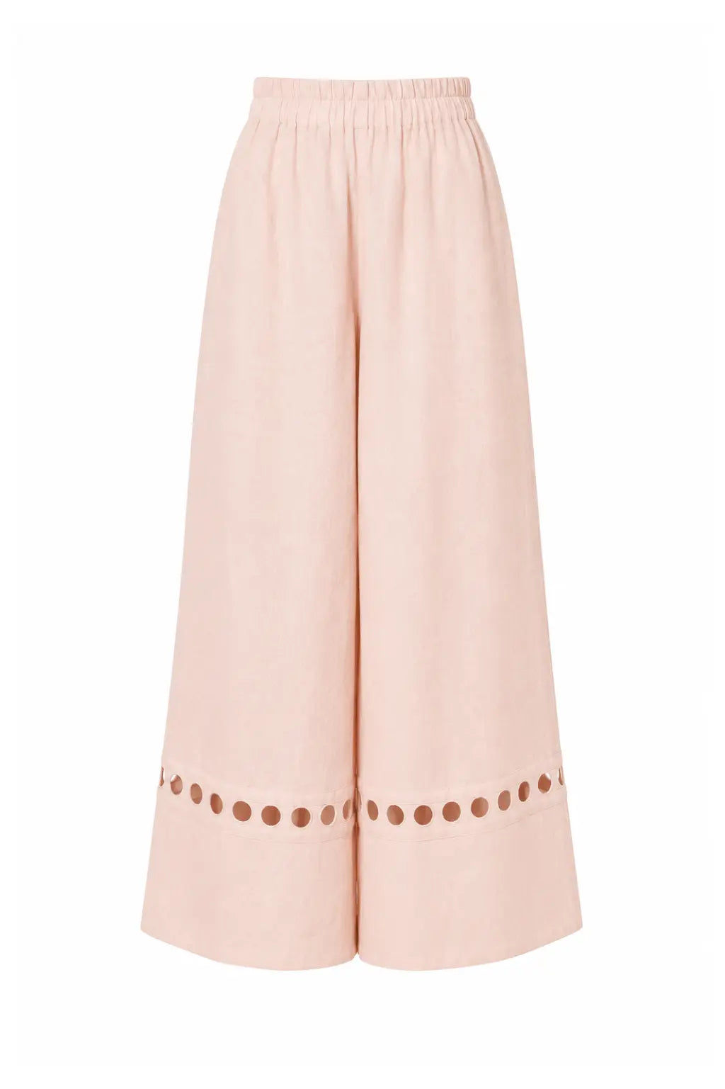 SOFT PINK LINEN PANTS