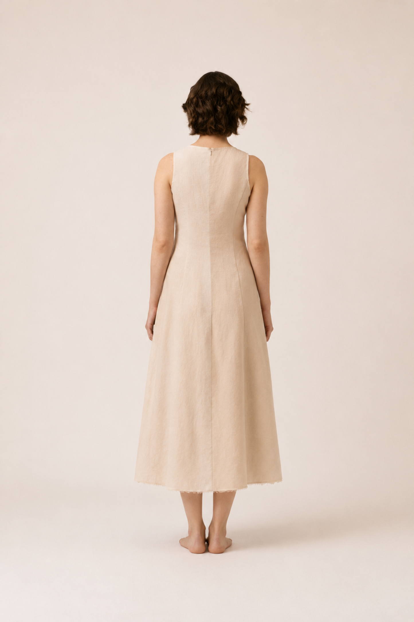 DUALITY BEIGE DRESS
