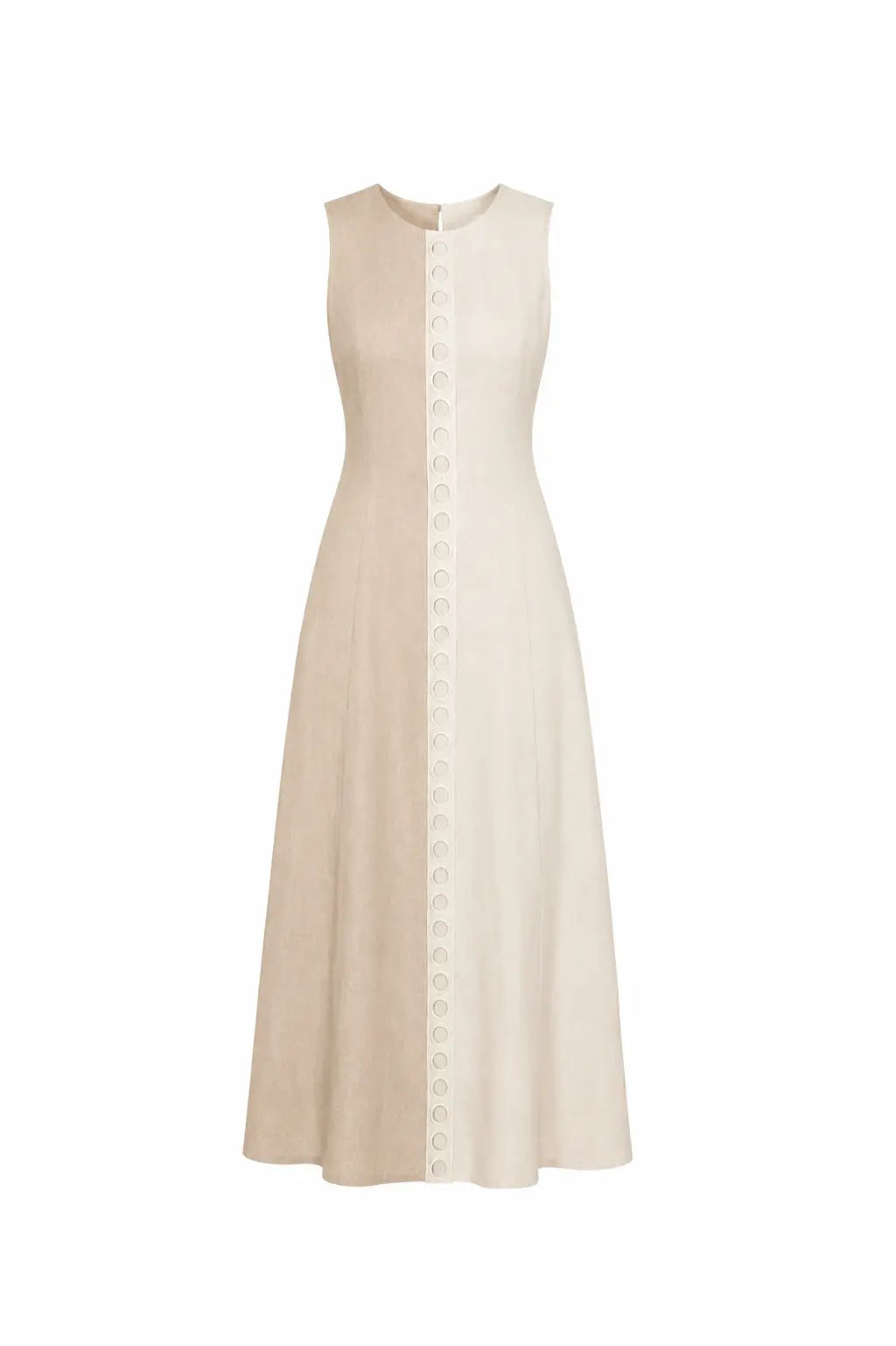 DUALITY BEIGE DRESS
