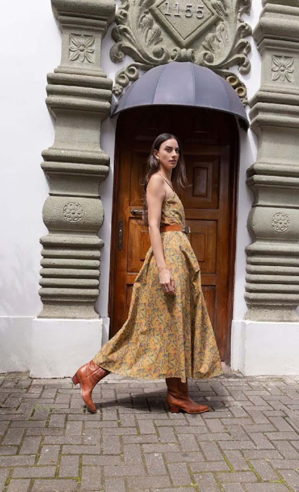 Aurora Midi Dress — Limited Edition Resort Wear | NEREA